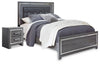 Lodanna Queen Panel Bed and Nightstand