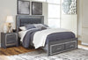 Lodanna Queen Storage Bed and Nightstand