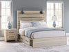 Senbry Queen Panel Bed with Storage