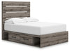 Urbanoore Full Panel Bed with Storage
