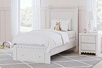 Mollviney Twin Storage Footboard