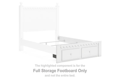 Mollviney Full Storage Footboard