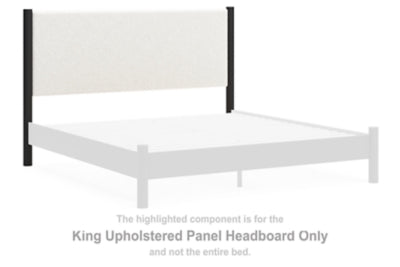 Cadmori King Upholstered Panel Headboard
