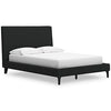 Cadmori Full Upholstered Bed with Roll Slats