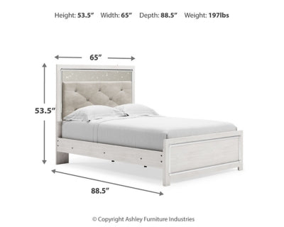 Altyra Full Panel Bed