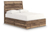 Zadilyn Full Panel Bed with Storage