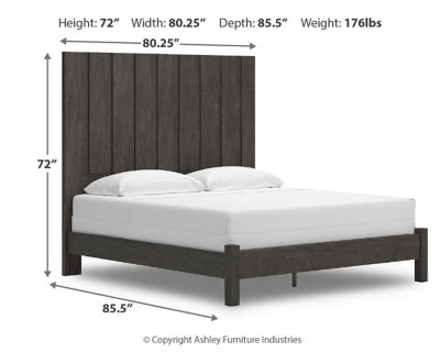 Parlayon King Panel Bed