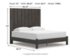 Parlayon King Panel Bed