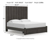 Parlayon King Panel Storage Bed