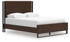 Zumbado Queen Panel Headboard/Footboard/Slats