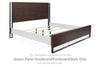 Zumbado Queen Panel Headboard/Footboard/Slats