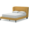 Maloken Queen Upholstered Bed with Roll Slats