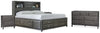 Caitbrook California King Storage Bed, Dresser and 2 Nightstands