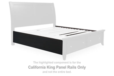 Bambori California King Panel Rails