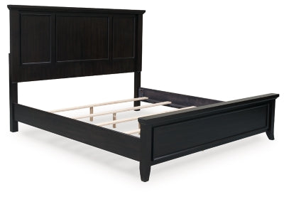 Bambori King Panel Bed