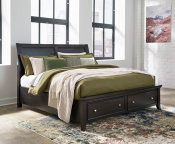 Bambori King/California King Storage Footboard with Roll Slats