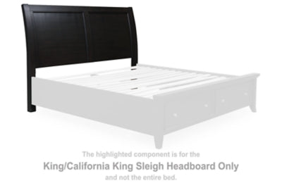 Bambori King/California King Sleigh Headboard