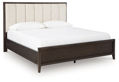 Westonfort California King Upholstered Panel Bed