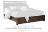 Starmore Queen Platform Style Footboard with Rails