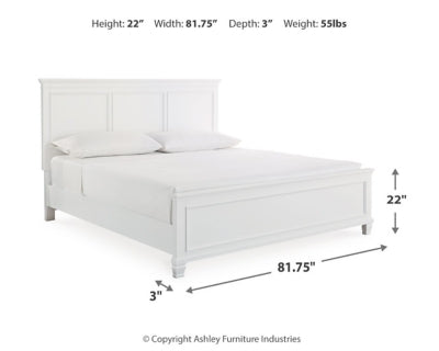 Fortman King/California King Panel Footboard