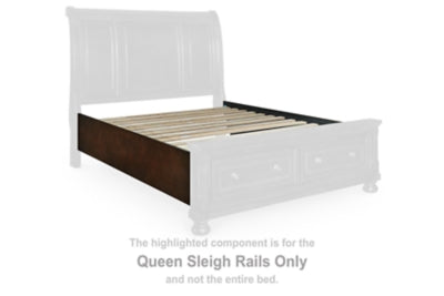 Porter Queen Sleigh Rails