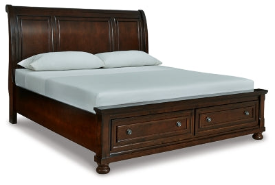 Porter California King Sleigh Storage Bed