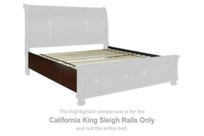 Porter California King Sleigh Rails