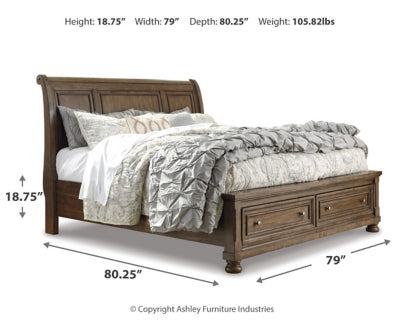 Flynnter King Rails with Roll Slats