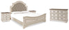 Realyn King Panel Bed, Dresser and 2 Nightstands