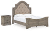 Lodenbay Queen Panel Bed and Nightstand