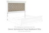 Kanwyn Queen Upholstered Panel Headboard
