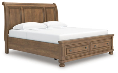 Vandenmore King Storage Sleigh Bed