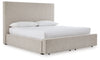 Kristiland Queen Upholstered Storage Bed