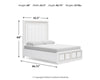 Chalanna Queen Upholstered Storage Bed