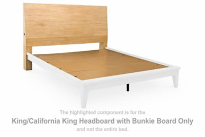 Sherbana King/California King Headboard with Bunkie Board