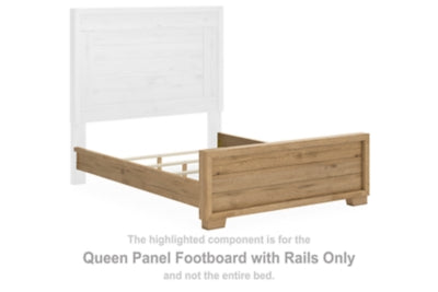 Galliden Queen Panel Footboard with Rails