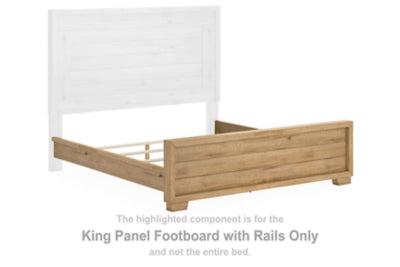 Galliden King Panel Footboard with Rails