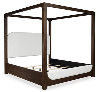 Breckington King/California King Upholstered Headboard/Footboard/Slats/Canopy