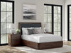 Kendamor Queen Upholstered Panel Bed