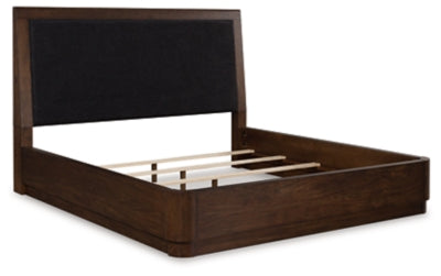 Kendamor Queen Upholstered Panel Bed