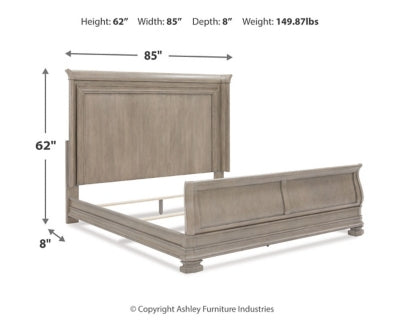 Lexorne King/California King Panel Headboard