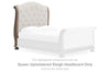 Ardenfield Queen Upholstered Sleigh Headboard