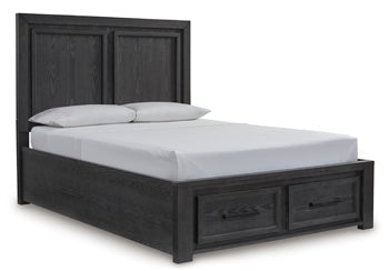 Foyland Queen Storage Footboard