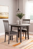 Shullden Dining Table and 2 Chairs
