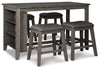 5-Piece Counter Height Dining Package