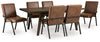 Zumbado Dining Table and 6 Chairs