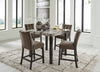 Jazmore Counter Height Dining Table and 4 Barstools