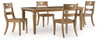 Mylarken Dining Table and 4 Chairs