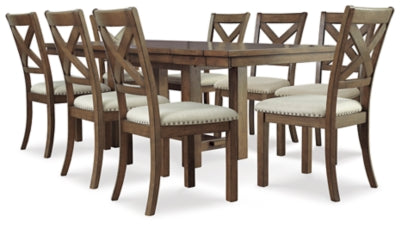 Moriville Dining Table and 8 Chairs