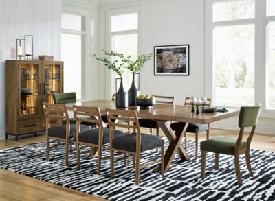 Steenlage Dining Table and 8 Chairs